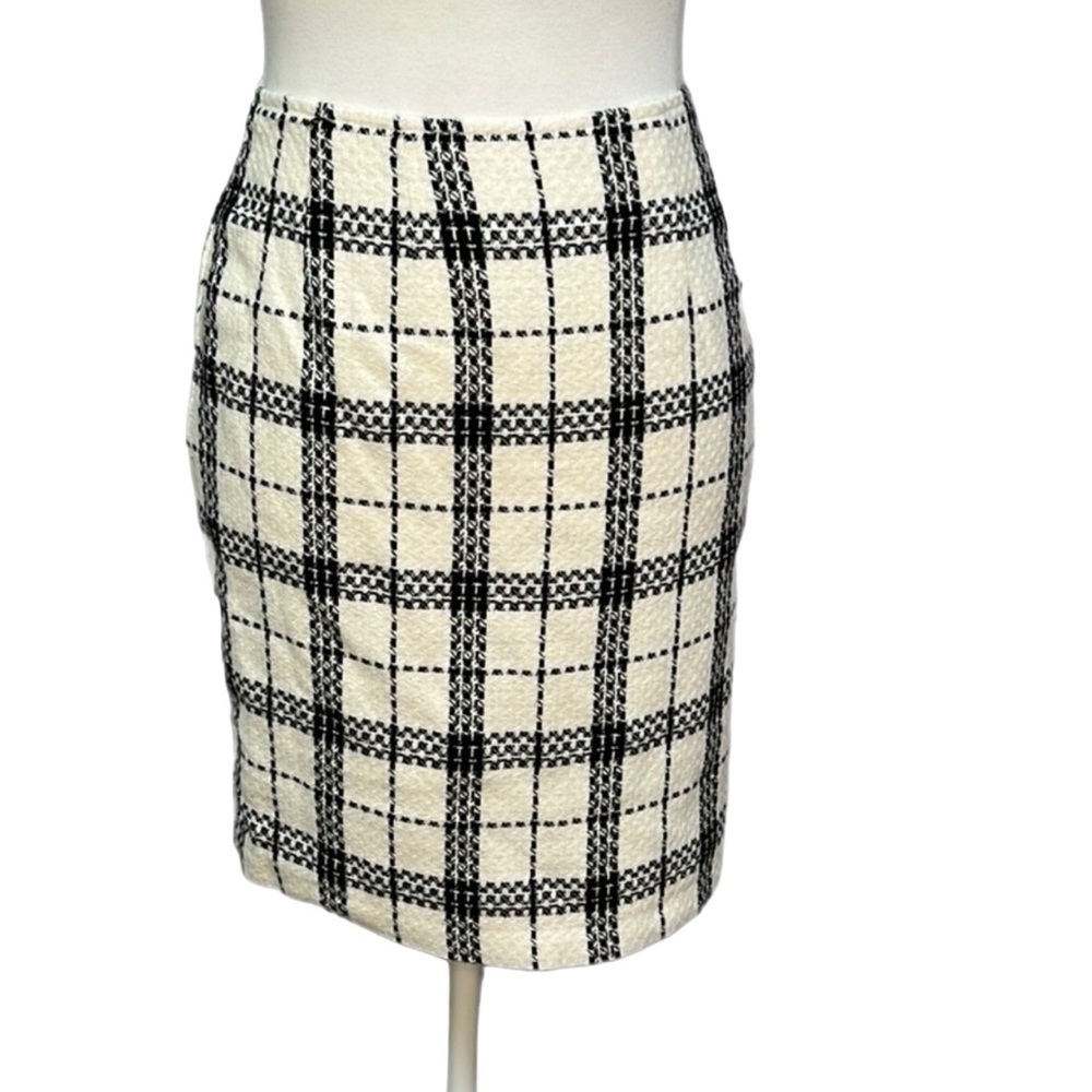 Hugo Buscati Milano Window Pane Skirt